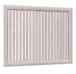 Экран для радиатора реечный Стильный дом v530798 Ясень светлый 900х600 мм