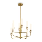 Люстра на штанге Freya SUNSPOT FR5482CL-08BS