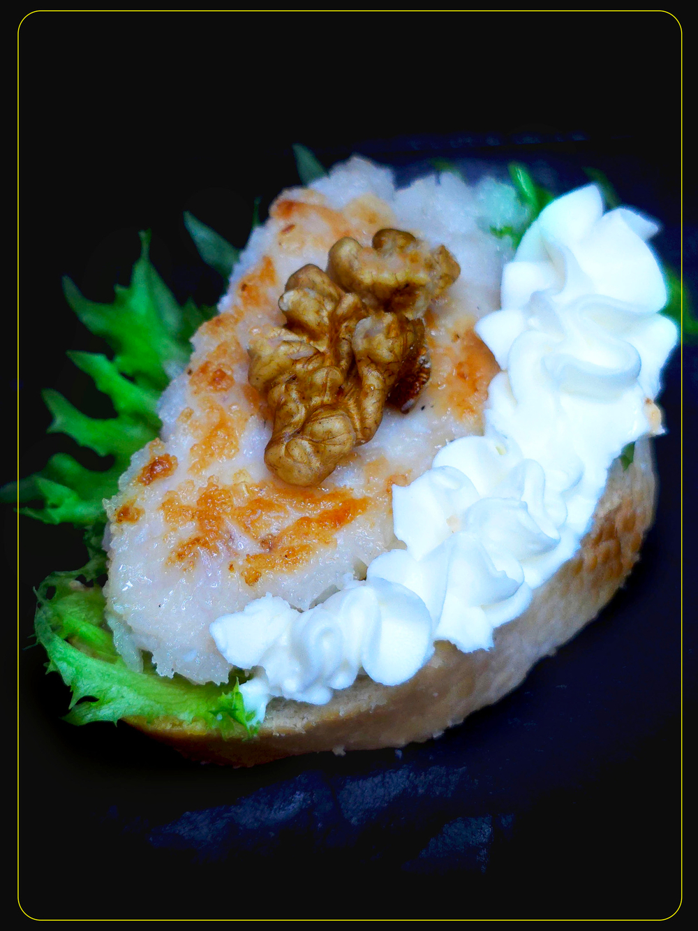 Сет № 6 Брускетты с курицей, Колбасой и Яйцом