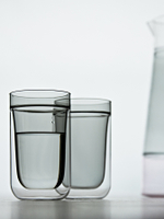 Набор стаканов pure, 280 мл, дымчато-серые, 2 шт.