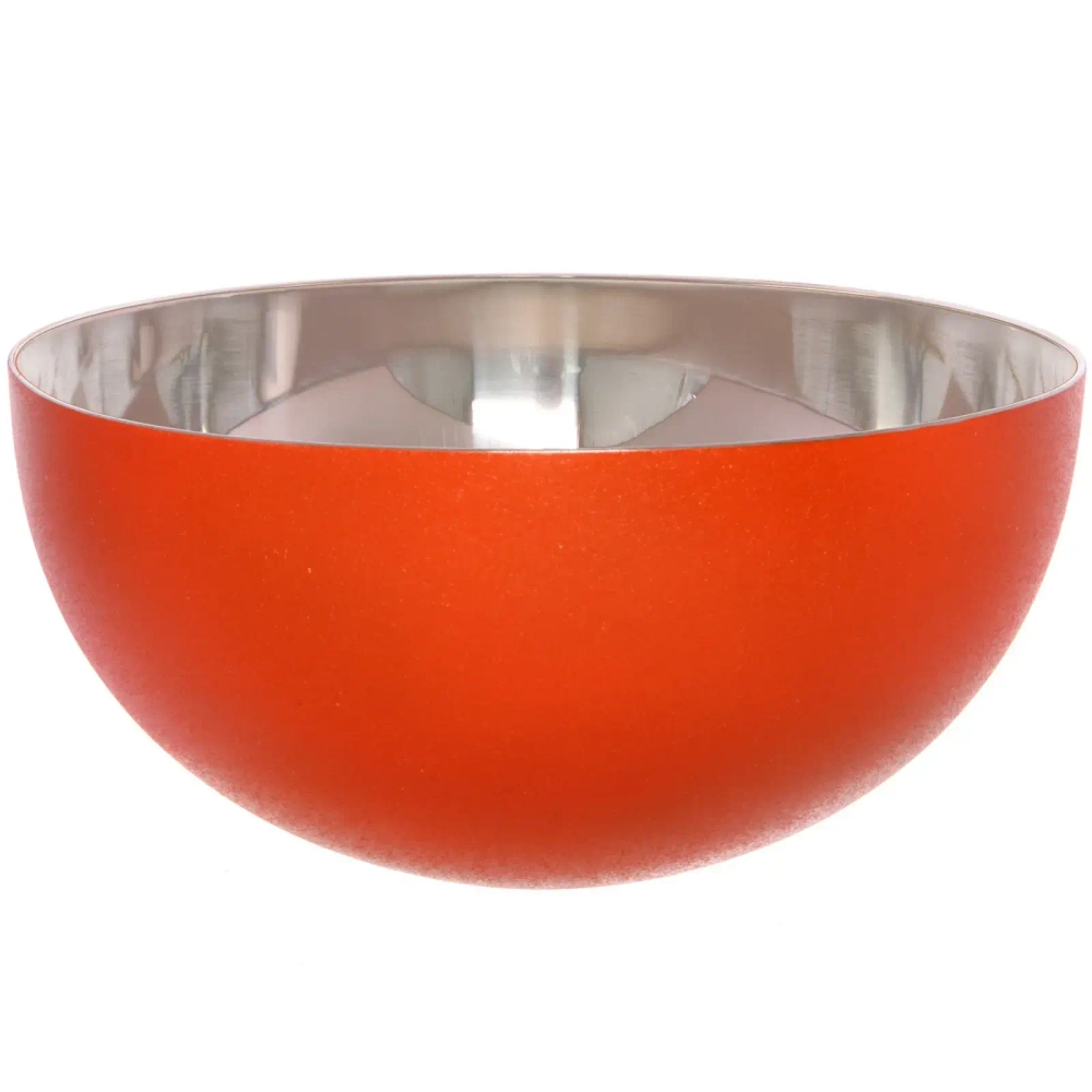 Салатник из нержавеющей стали 5л 28*13,5см цветное покрытие «жатка»