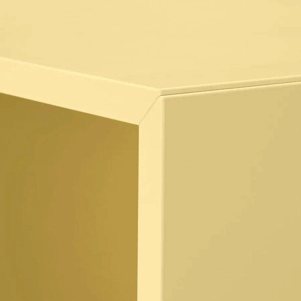 Комбинация для хранения - EKET IKEA/ ЭКЕТ ИКЕА,  80х70х35 см,  желтый/белый