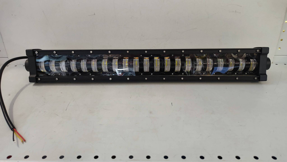 Светодиодная балка, 21 LED - 168W, 63 см, ближний + дальний, drive - драйв (1 шт.)