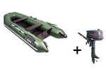 Аква 3200С складная слань + KAMISU T 5 BMS (комплект лодка + мотор)