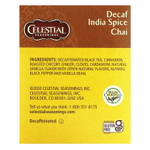 Celestial Seasonings, Black Tea, чай со специями из Индии, чай без кофеина, 20 чайных пакетиков, 61 г (2,1 унции)