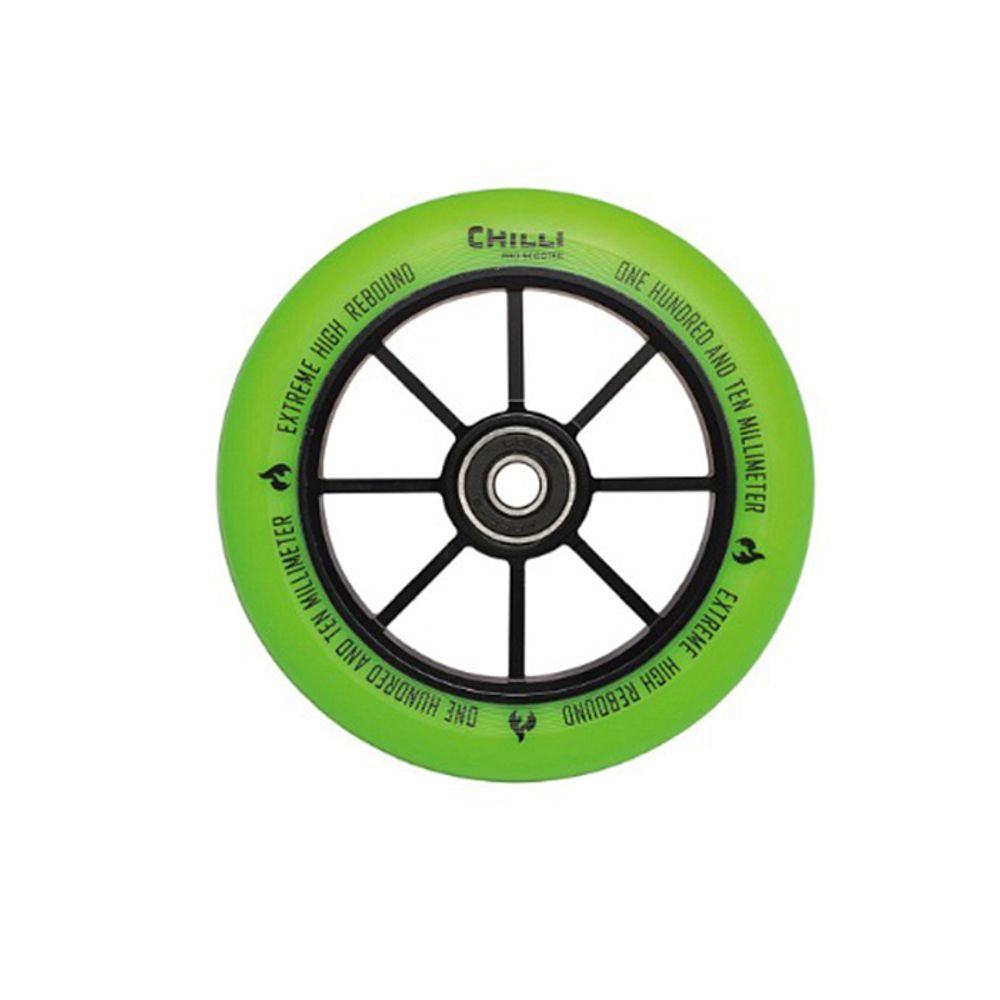 Колесо для самоката Chilli 2021 Wheel Base - 110mm Green (б/р)