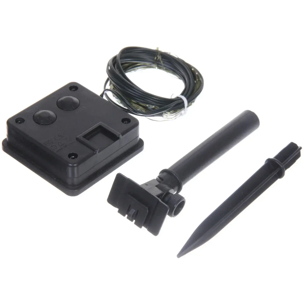 Гирлянда для улицы «Росинка» 10 м 100 ламп LED проволочн.пров. зелен., 8 реж.,IP-54, Зеленый (солнечная батарея)