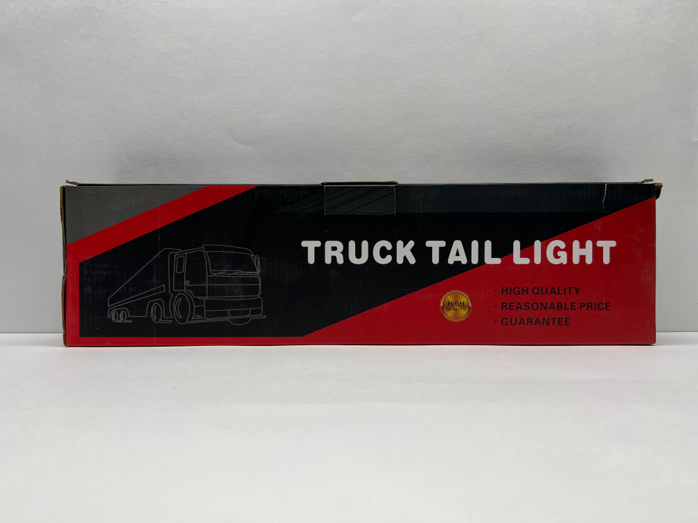 M6-24V / Задние фонари на грузовик, прицеп, ГАЗель, ГАЗ, МАЗ, автобус, 12-24В, длина 46 см, М6 - TG (2 шт. / комплект)