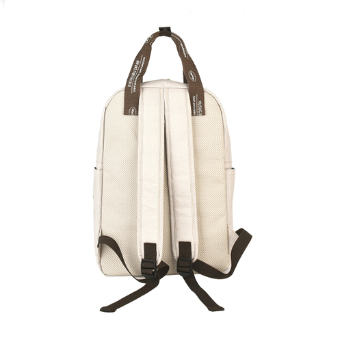 Портативный дорожный рюкзак, ручная сумка с котом MATILDASan, светло-бежевая, 25-8030-1, KUSUGURU