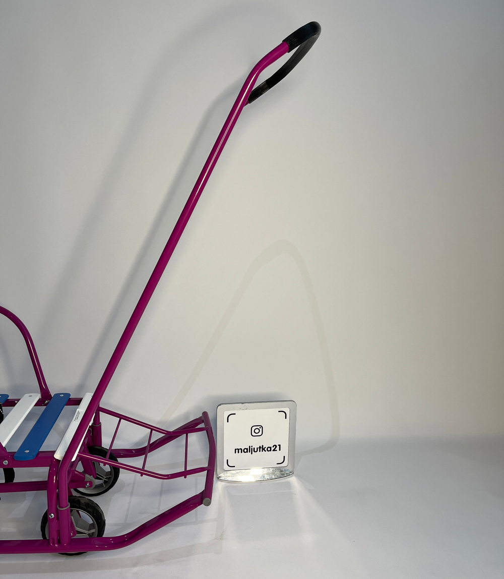 Санки детские «Тимка 5 универсал» сиреневый (арт. Т5У/СН2)