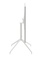 Столик Yop ARPER ламинат/алюминий/white/откидная столешница 790х790х740h