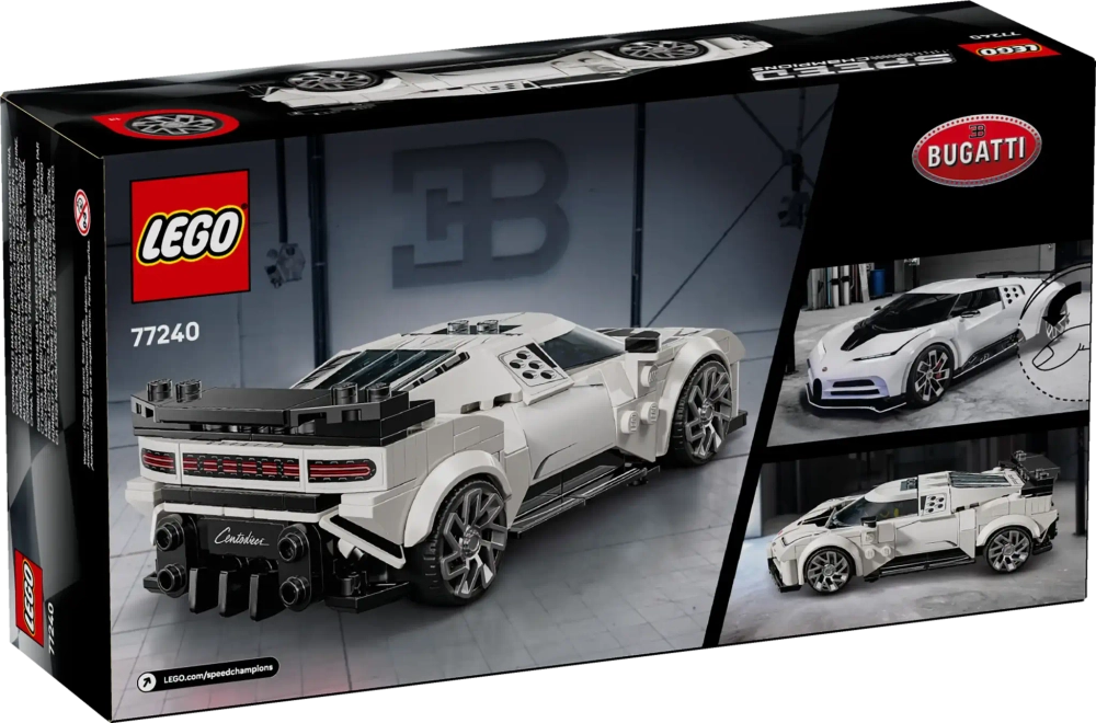 Конструктор LEGO Speed Champions 77240 Спортивный автомобиль Bugatti Centodieci Hyper