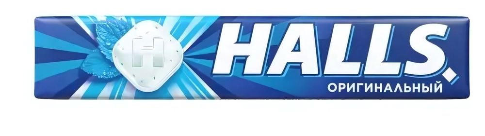 Карамель леденцовая HALLS Оригинальный со вк. ментола и эвкалипта (Россия) 25г