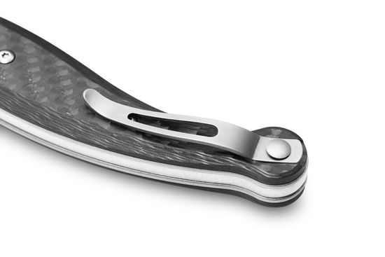 Складной нож Lion Steel "Gitano" L/GT01 CF c клинком из стали Сталь Niolox 1.4153.03 (SB1 steel) рукоять карбон