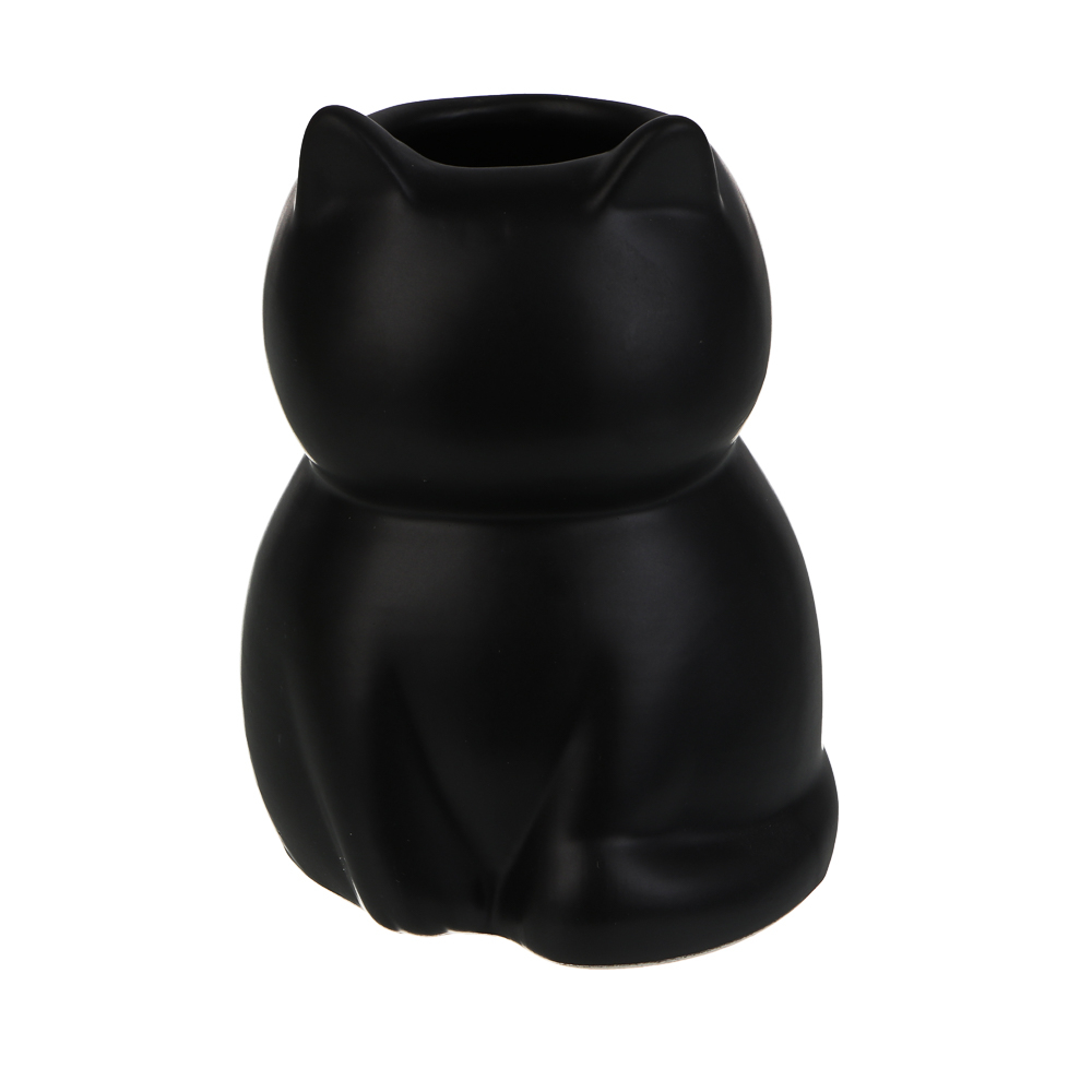 Ваза тм LADECOR "Котик", 11,5 см, керамика, 3 цвета