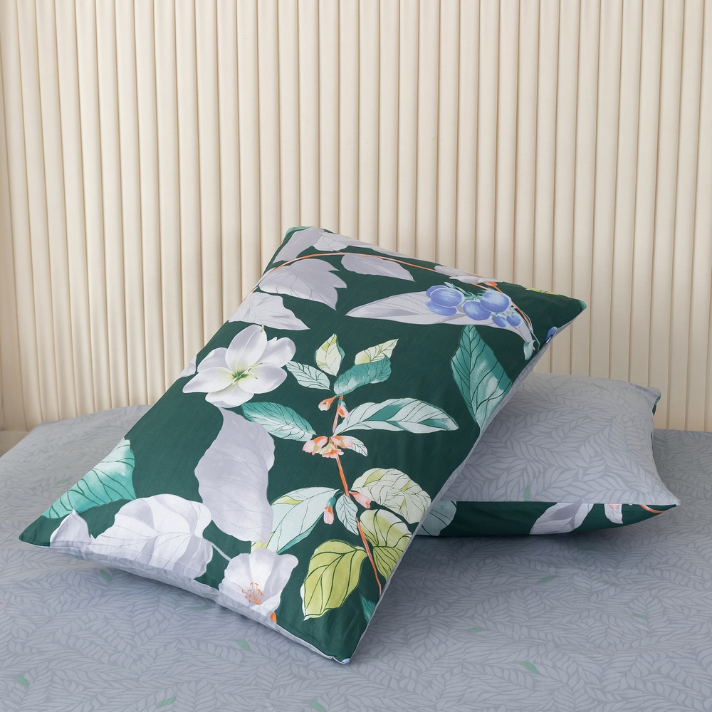 КПБ Делюкс Сатин 100% хлопок на резинке LR500, 2 спальный, наволочки 50-70 2 шт, простынь 160*200*25