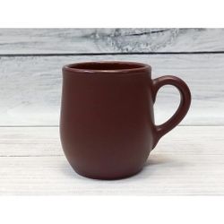 Кружка 400 мл d 8,5 см h8,5 см "Шелк-Доломит" матовая керамика ПГ [6]