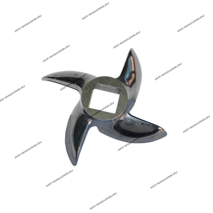 Нож для мясорубок универсальный, квадрат 11,5мм, размах 56 мм, толщина ножа 10мм, тип 19