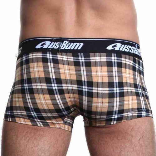 Мужские трусы хипсы бежевые Aussiebum AB00386