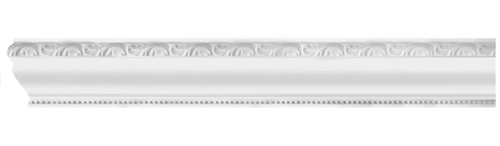 Плинтус потолочный ударопрочный с рисунком Decomaster D154B 77х77х2000мм