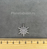 Подвеска люкс (Корея) с микроцирконами 0875