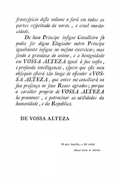 Luz da liberal, e nobre arte da cavallaria offerecida ao Senhor D. João, principe do Brazil. Parte primeira | M.C.de Andrade