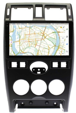 Магнитола для Lada Priora 2007-2013 (рамка черная) - Vaycar VA33-3112-2K на Android 13, 8-ядер, 2K QLED, ТОП процессор, CarPlay, 4G SIM-слот