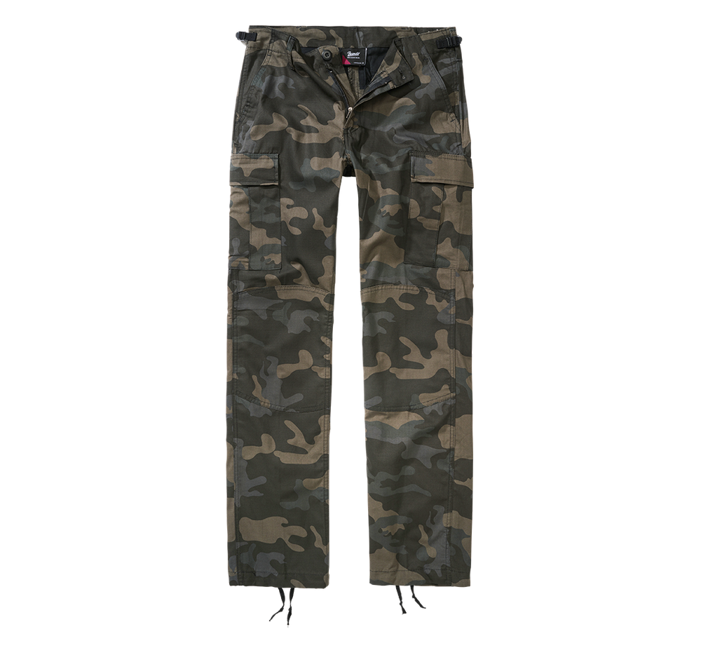 Brandit WOMEN BDU RIPSTOP PANTS darkcamo