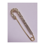 Брошь "Цветок красный"