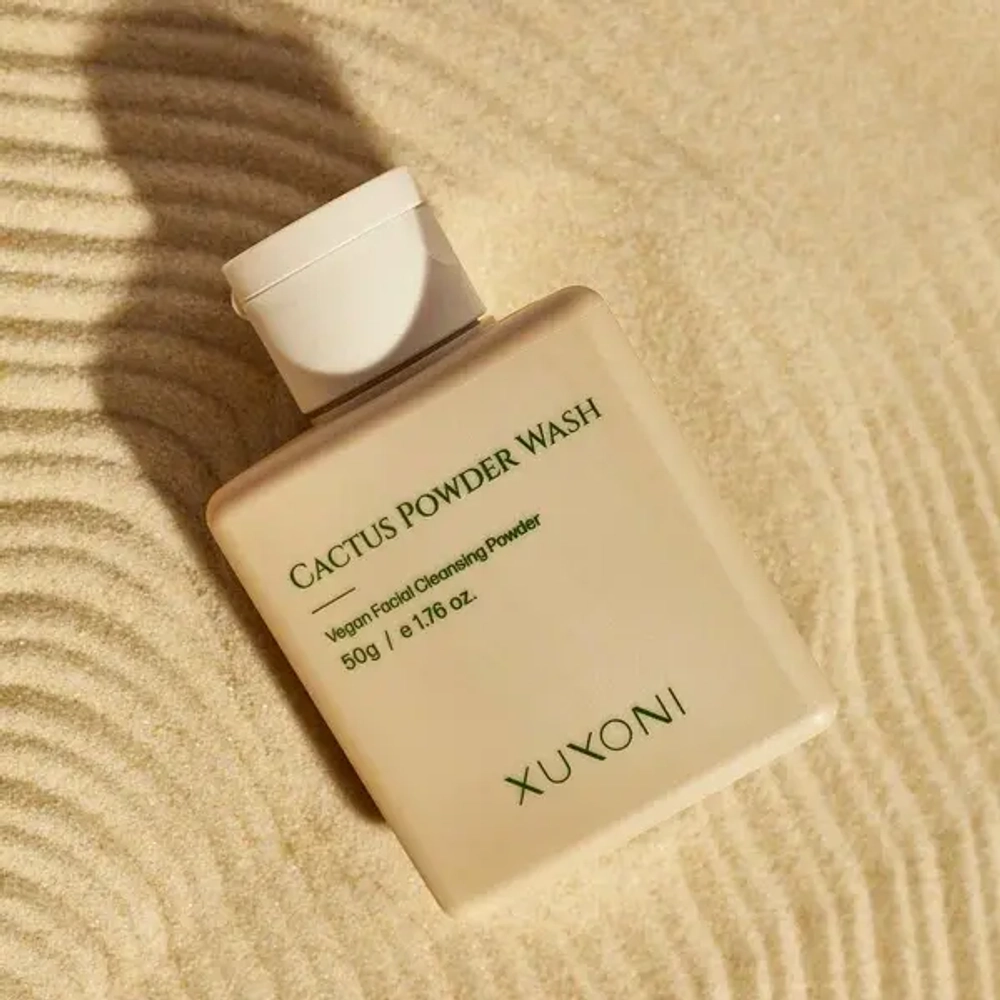 XUYONI Пудра для умывания с экстрактом опунции и коллагеном - Cactus Powder Wash,50 мл