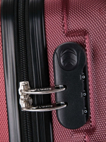 Большой чемодан L'Case Phuket, бордовый