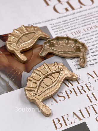 Пуговицы Скиапар. "Глаз" античное золото