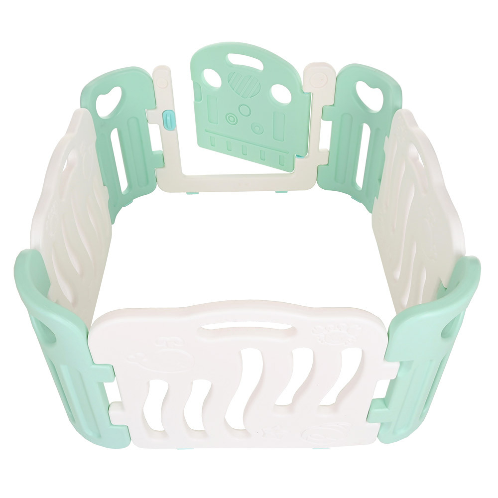 PITUSO Детский ограждение-манеж Морской, Салатовый/белый (без шаров)