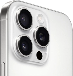 Смартфон Apple A3293 iPhone 16 Pro 128Gb белый титан моноблок 3G 4G 1Sim 6.3" 1206x2622 iOS 18 48Mpix 802.11 a/b/g/n/ac/ax/be NFC GPS Protect