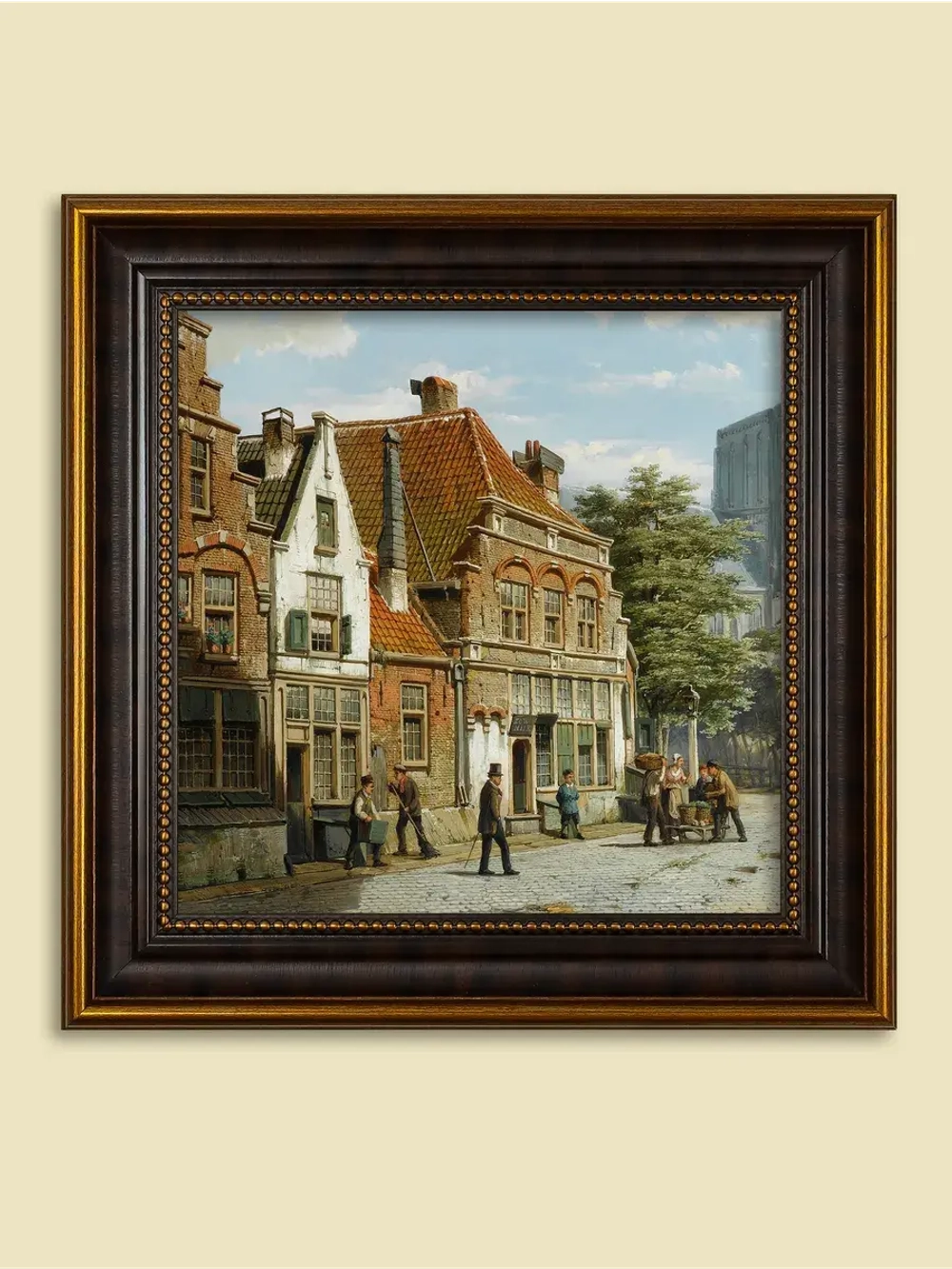 Картина серии "Голландия" настенная для интерьера 26*26 см