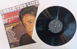 Винтажная виниловая пластинка LP Johnny Cash I Walk The Line (UK 1973)