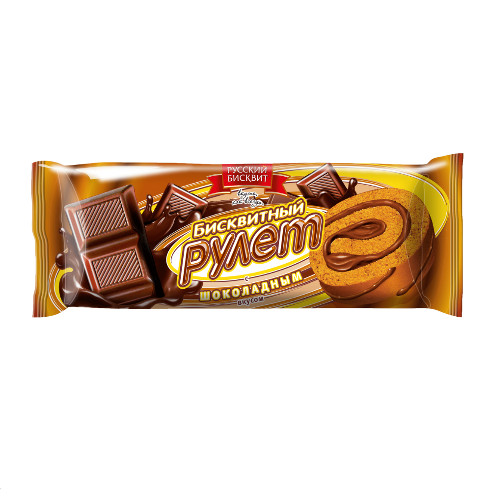 Рулет Бисквитный шоколадный 175 гр