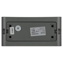 Светильник накладной светодиодный ЭРА WL41 GR 10Вт 3500К IP54 серый для интерьера и фасадов зданий | Фасадная декоративная подсветка