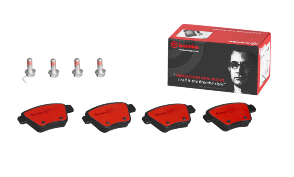 Колодки тормозные задние Brembo "NAO Line"