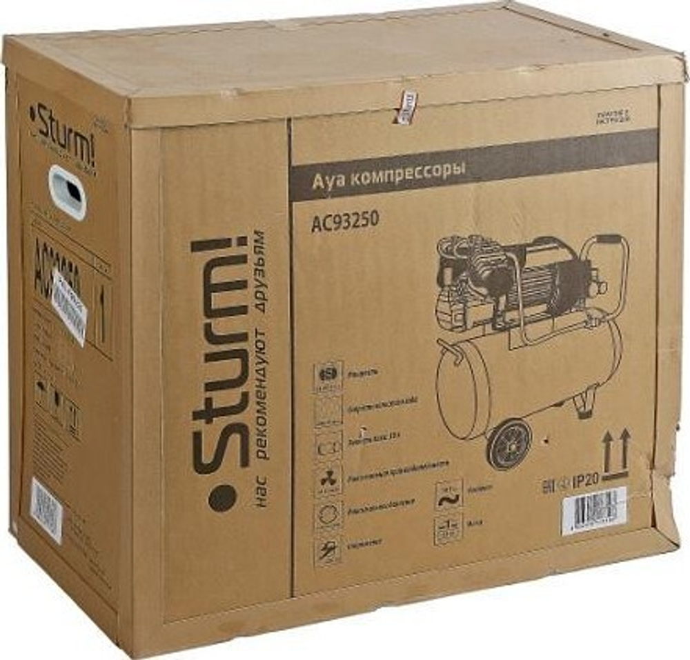 Компрессор поршневой Sturm AC93250