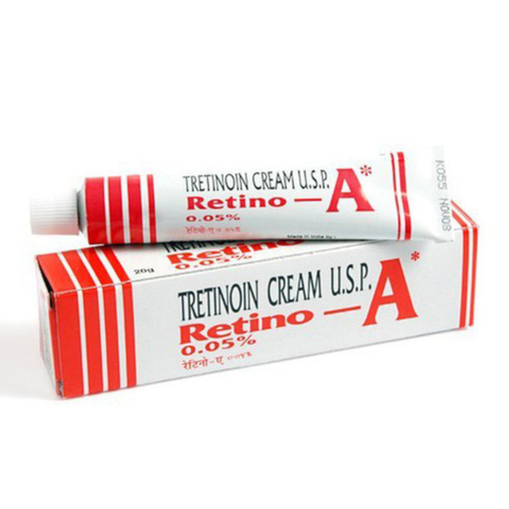 Крем Encube Ethicals Pvt. Ltd. для лица Tretinoin Cream U.S.P. 0,05% Retino A, Третиноин крем, 20 г