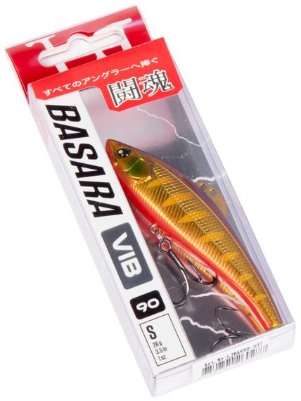 Воблер тонущий вертикальный LJ Pro Series BASARA VIB S 90.00/337