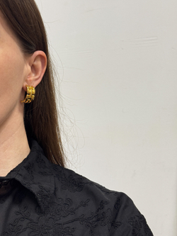 Серьги полукольца Givenchy