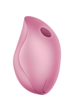 Розовый стимулятор с воздушным импульсом Delicia (Цвет: розовый)