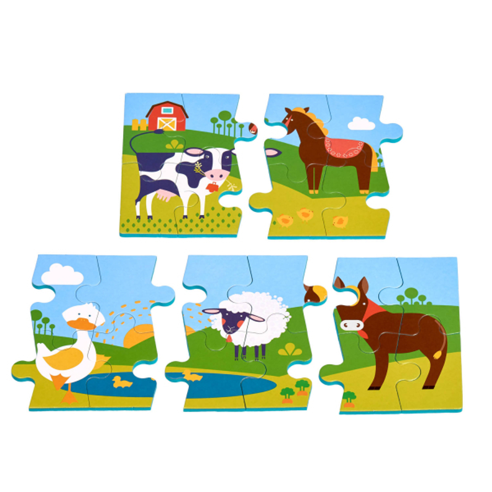 Пазл "Ферма" LUCY&LEO Farm Eva Pazzle Set