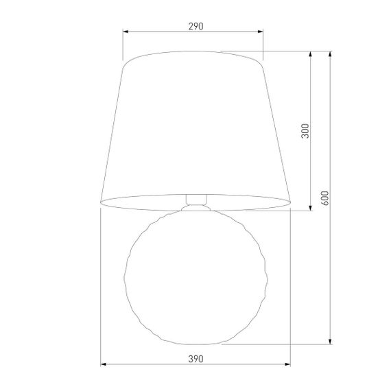 Настольная лампа TK Lighting 5904 Santana