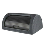 Хлебница плетеная цвет антрацит в индивидуальной упаковке 05330