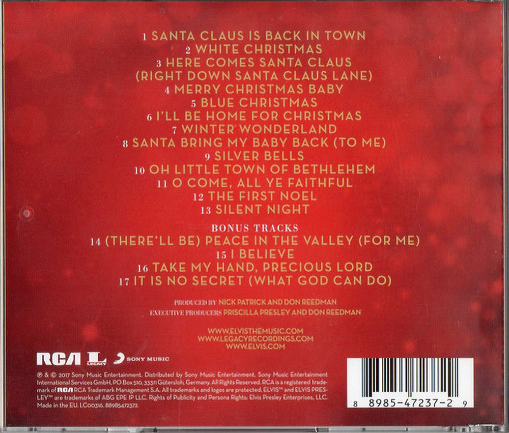 Elvis Presley With The Royal Philharmonic Orchestra / Elvis Christmas (Deluxe Edition)(CD)