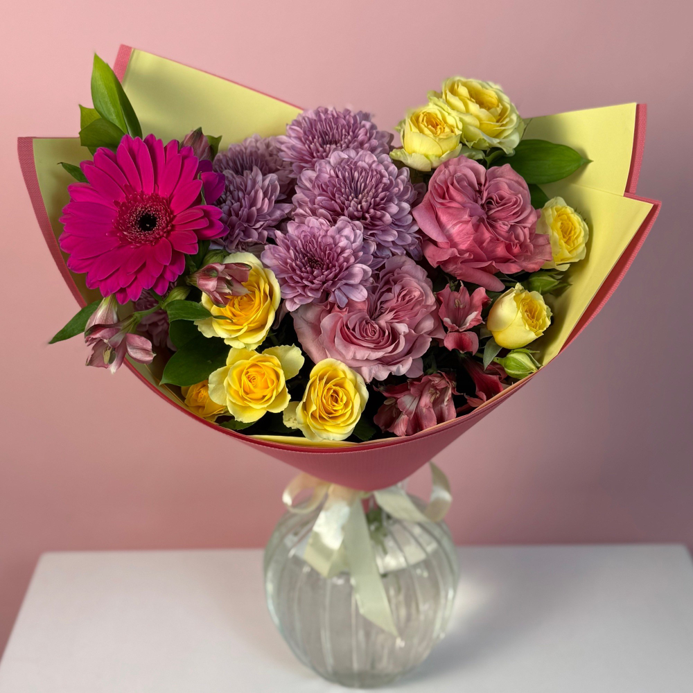 С18007 БУКЕТ "ЦВЕТОЧНАЯ АКВАРЕЛЬ"