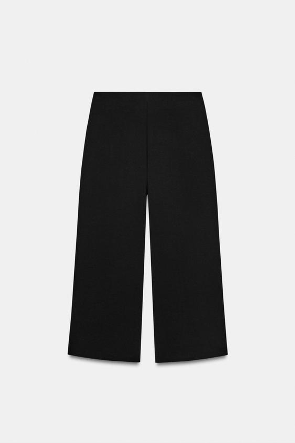 ZARA ОБЪЕМНЫЕ БРЮКИ, ЧЕРНЫЙ